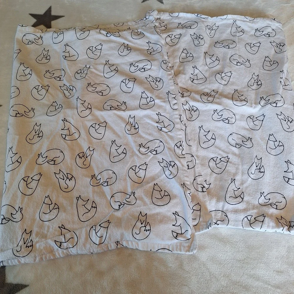 Bare Home Flannel Pillowcase Set Feeling Foxy 100% Double Brushed Flannel Cotton